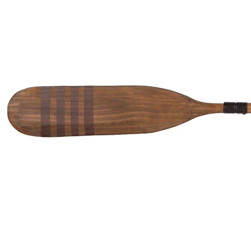 Clayre & Eef Dekoration Paddel 120x3x11 cm Braun Holz