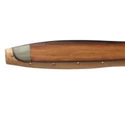 Clayre & Eef Decorazione Elica 12x3x120 cm Marrone Legno