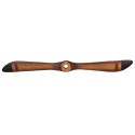Clayre & Eef Dekoration Propeller 12x3x120 cm Braun Holz