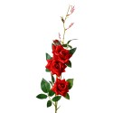 Clayre & Eef Fiore artificiale Rosa 83 cm Rosso Plastica