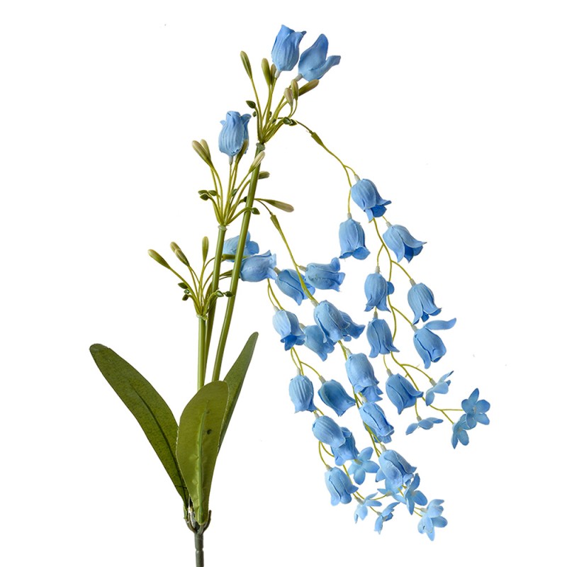 Clayre & Eef Kunstblume 80 cm Blau Kunststoff