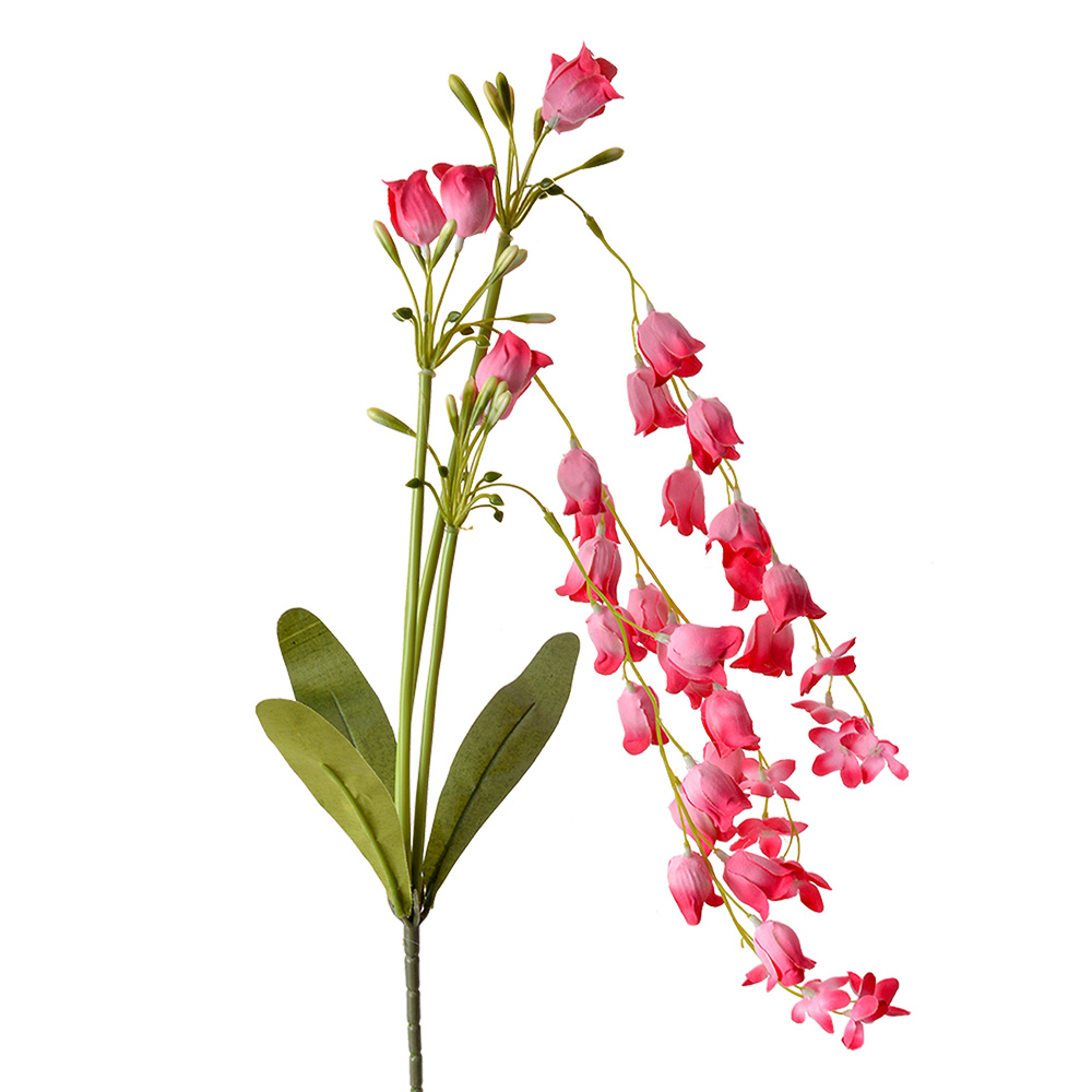 Clayre&Eef Kunstbloem 80 cm Roze Kunststof afbeelding