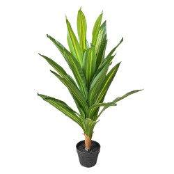 Clayre & Eef Piante artificiale 90 cm Verde Plastica