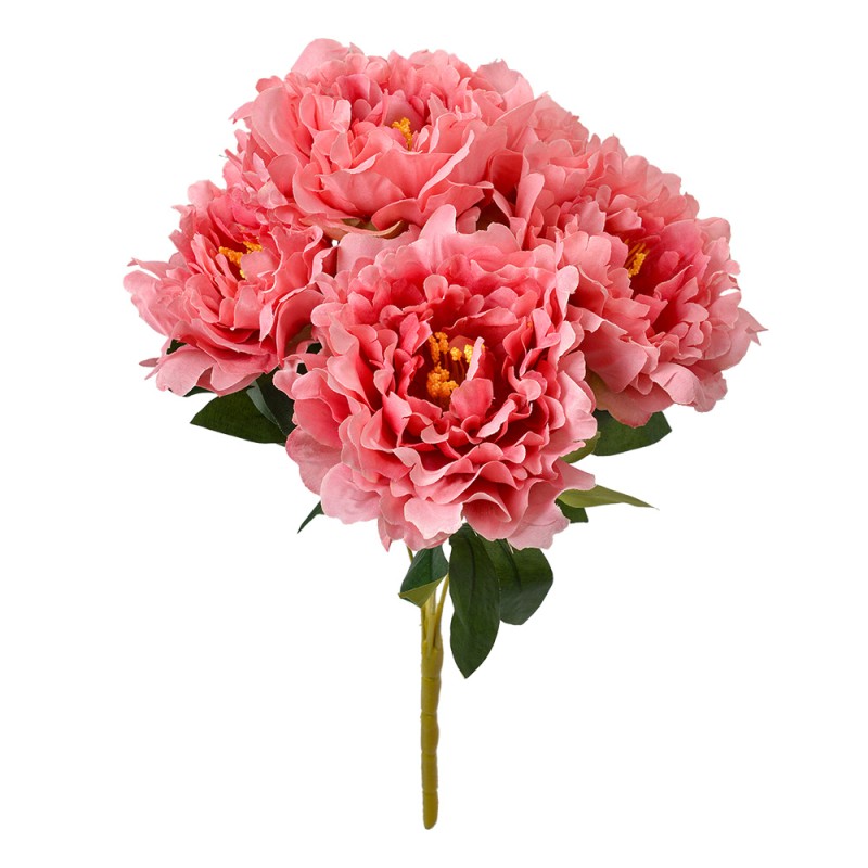 Clayre & Eef Fleur artificielle 40 cm Rose Plastique