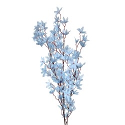Clayre & Eef Fiore artificiale 110 cm Blu Plastica