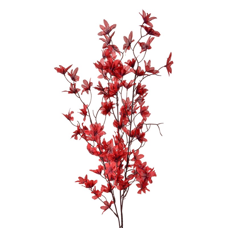 Clayre & Eef Fiore artificiale 110 cm Rosso Plastica
