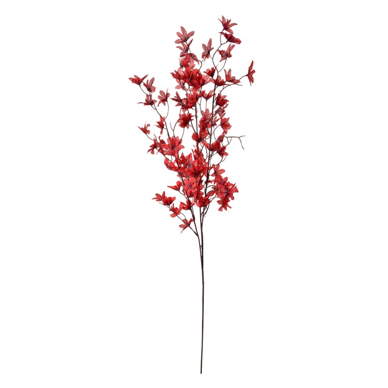Clayre & Eef Fiore artificiale 110 cm Rosso Plastica