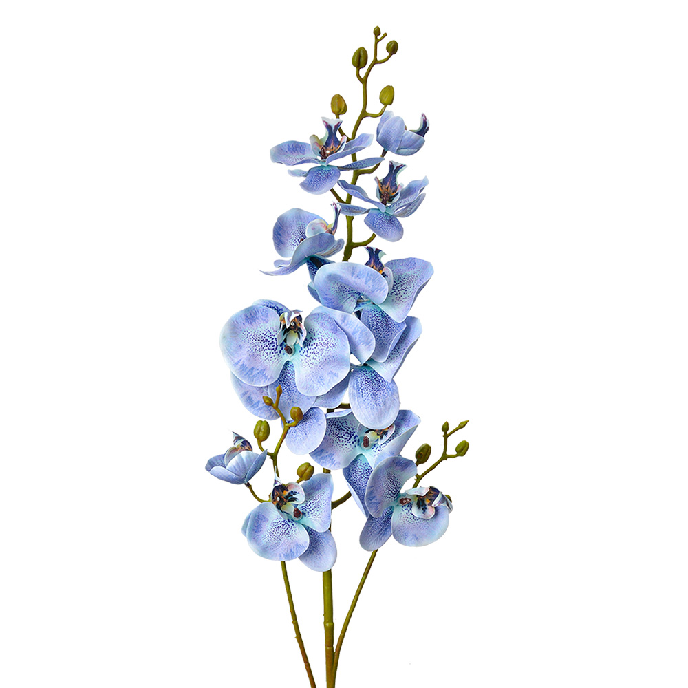 Clayre & Eef Kunstbloem 116 cm Blauw Kunststof afbeelding 1