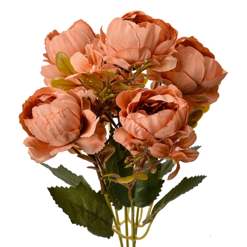 Clayre & Eef Fiore artificiale 34 cm Arancione Plastica