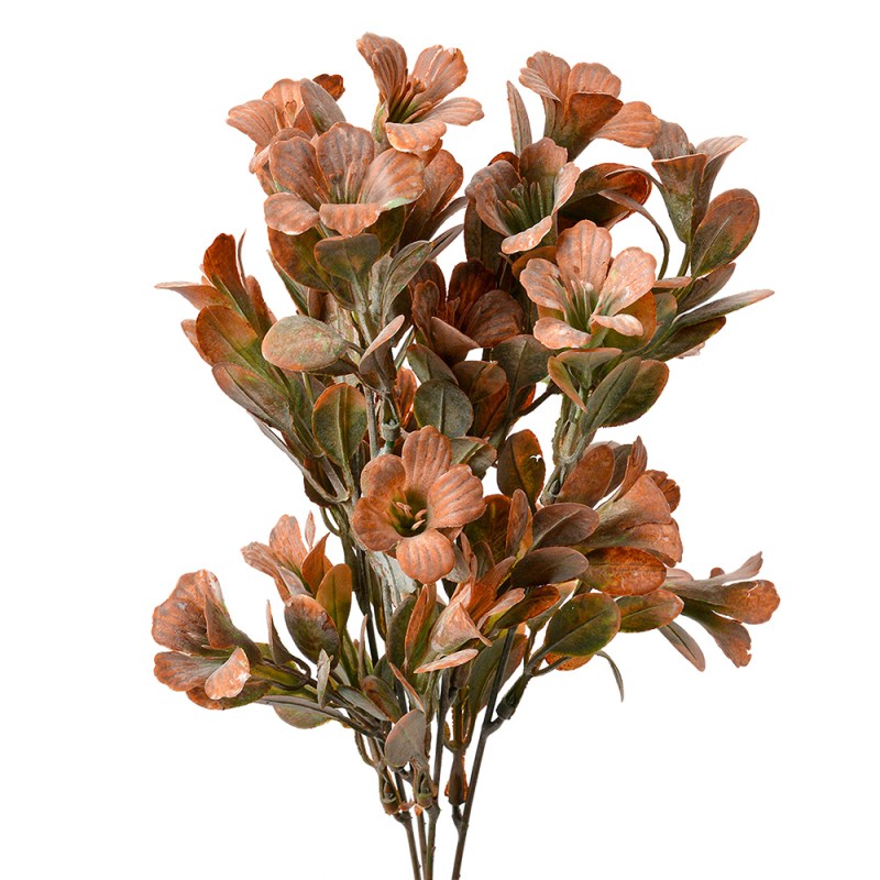 Clayre & Eef Fleur artificielle 35 cm Orange Plastique
