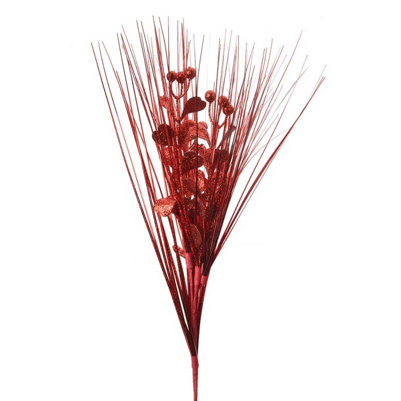 Clayre & Eef Ramo di decorazione 78 cm Rosso Plastica