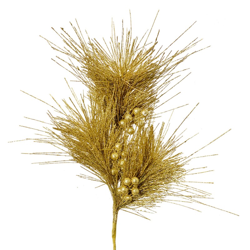 Clayre & Eef Decorative Branch 80 cm Gold colored Plastic