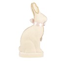 Clayre & Eef Figurine décorative Lapin 22x8x41 cm Beige Textile sur plastique