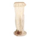 Clayre & Eef Decorative Figurine Hat 20x20x45 cm Beige Textile on Plastic Rabbit