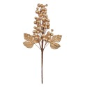 Clayre & Eef Branche de décoration 34 cm Couleur or Plastique