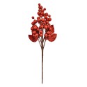 Clayre & Eef Ramo di decorazione 34 cm Rosso Plastica