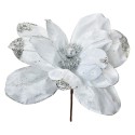 Clayre & Eef Kunstbloem Ø 22x25 cm Wit Kunststof