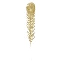 Clayre & Eef Décoration Plume 7x42 cm Couleur or Plastique