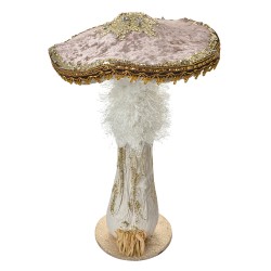 Clayre & Eef Statuetta decorativa Fungo Ø 26x43 cm Marrone Plastica