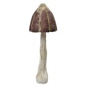Clayre & Eef Statuetta decorativa Fungo Ø 15x40 cm Marrone Plastica