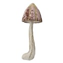 Clayre & Eef Statuetta decorativa Fungo Ø 15x40 cm Marrone Plastica