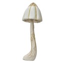 Clayre & Eef Decorative Figurine Mushroom Ø 15x40 cm White Plastic