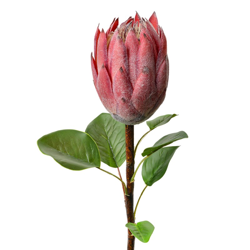 Clayre & Eef Fleur artificielle 65 cm Rose Plastique