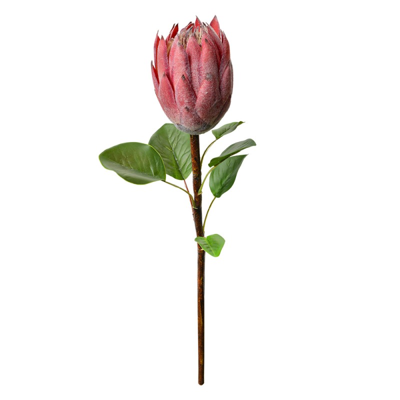 Clayre & Eef Fleur artificielle 65 cm Rose Plastique