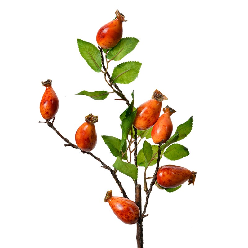 Clayre & Eef Artificial Flower 50 cm Orange Plastic
