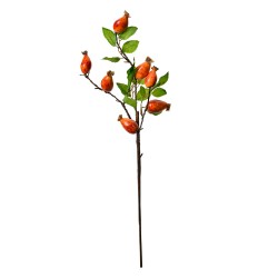Clayre & Eef Artificial Flower 50 cm Orange Plastic