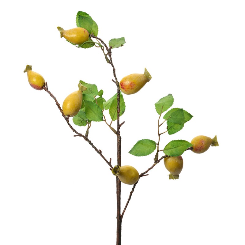 Clayre & Eef Artificial Flower 50 cm Yellow Plastic