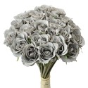Clayre & Eef Fiore artificiale 30 cm Grigio Plastica
