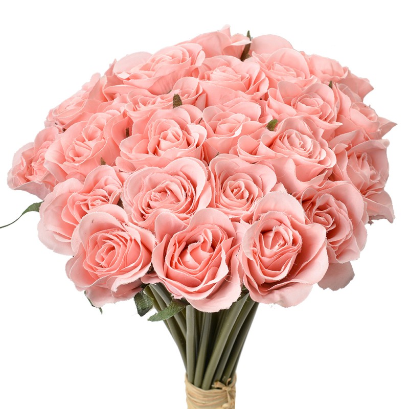 Clayre & Eef Kunstbloem 30 cm Roze Kunststof
