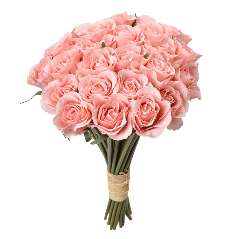Clayre & Eef Kunstbloem 30 cm Roze Kunststof