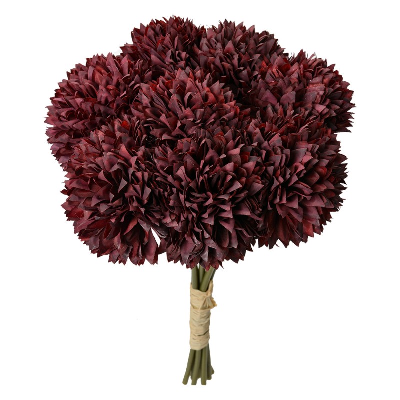 Clayre & Eef Fiore artificiale 32 cm Rosso Plastica