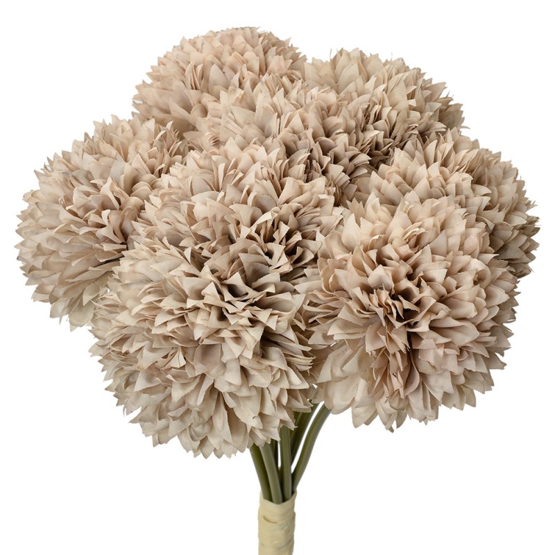 Clayre & Eef Artificial Flower 32 cm Grey Plastic