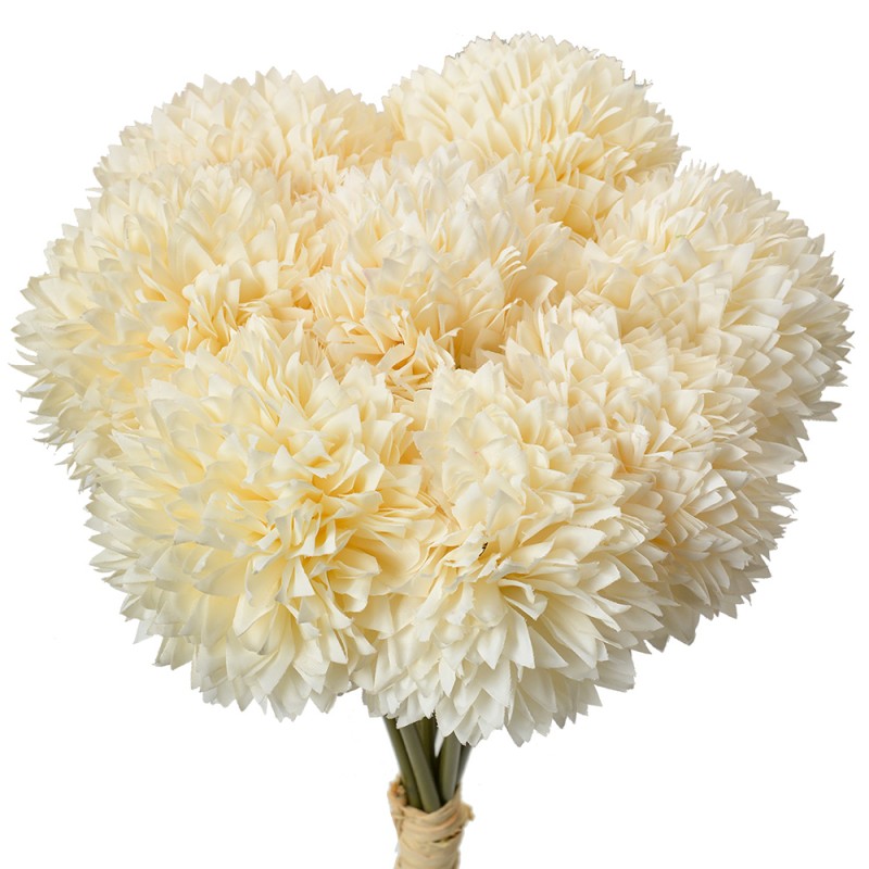 Clayre & Eef Kunstblume 32 cm Weiß Kunststoff