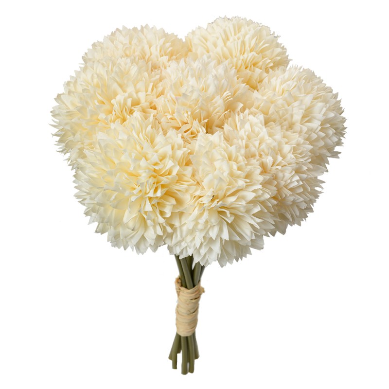 Clayre & Eef Kunstblume 32 cm Weiß Kunststoff