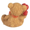 Clayre & Eef Dekorationsfigur Bär 3x2x4 cm Braun Kunststoff