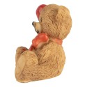 Clayre & Eef Dekorationsfigur Bär 3x2x4 cm Braun Kunststoff