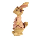 Clayre & Eef Statuetta decorativa Coniglio 3x3x5 cm Marrone Plastica