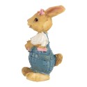 Clayre & Eef Statuetta decorativa Coniglio 3x3x5 cm Marrone Plastica