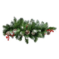 Clayre & Eef Artificial Plant 65 cm Green Plastic Pinecones