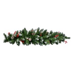 Clayre & Eef Artificial Plant 110 cm Green Plastic Pinecones