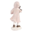 Clayre & Eef Statuetta decorativa Ragazza 12 cm Rosa Plastica