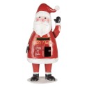 Clayre & Eef Weihnachtsdekoration Briefkasten 16x14x35 cm Rot Metall