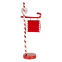 Clayre & Eef Christmas Decoration Mailbox 20x12x51 cm Red Metal