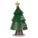 Clayre & Eef Weihnachtsdekoration Briefkasten Ø 18x35 cm Grün Metall