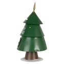 Clayre & Eef Weihnachtsdekoration Briefkasten Ø 18x35 cm Grün Metall