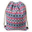 Clayre & Eef Zaino 34x43 cm Blu Sintetico